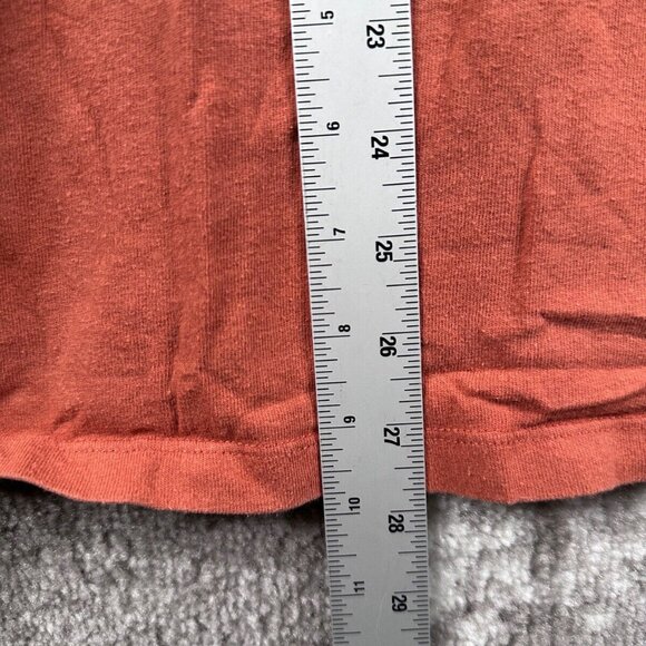 Edwin T Shirt Large Mens Orange Boxy Tee Short Sleeve Tokyo Casual Crew Neck - Picture 5 of 7